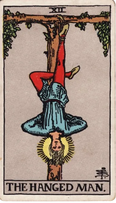 the hanged man tarot card