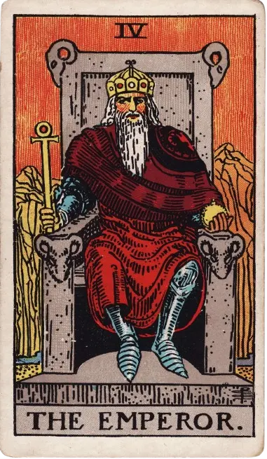 the emperor tarot card