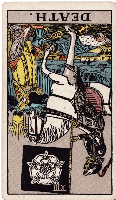 death tarot card reversed