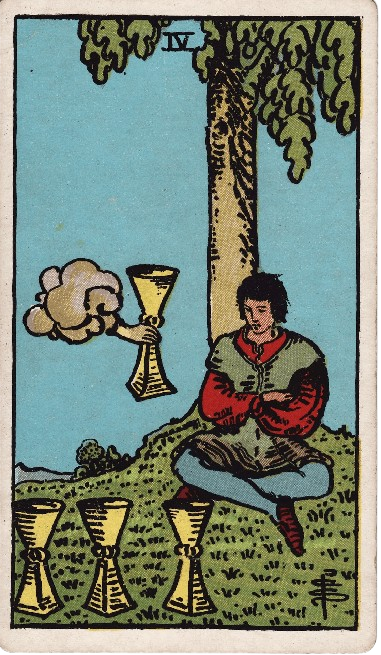 Four of Cups Upright Meaning