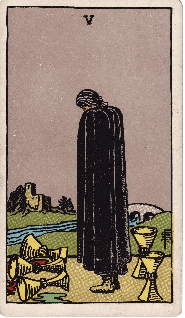 Five of Cups Upright Meaning