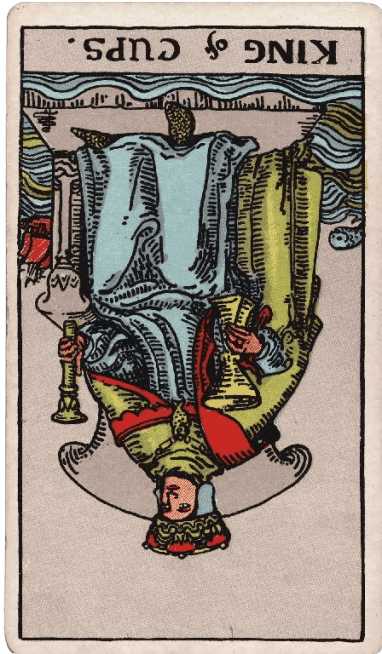 King of Cups Reversed Meaning