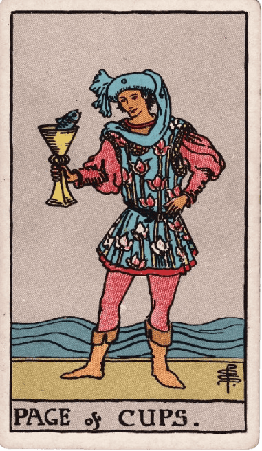 Page of Cups Upright Meaning