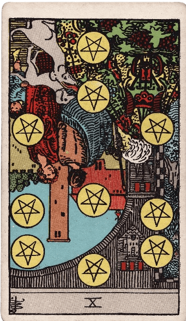 Ten of Pentacles Reversed Meaning