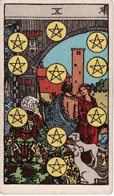 Ten of Pentacles Upright Meaning