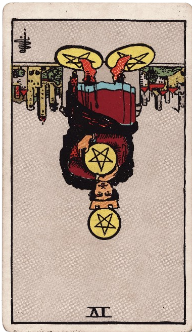 Four of Pentacles Reversed Meaning