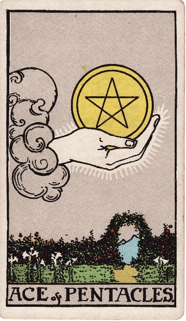 Ace of Pentacles Upright Meaning