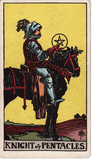 Knight of Pentacles Upright Meaning