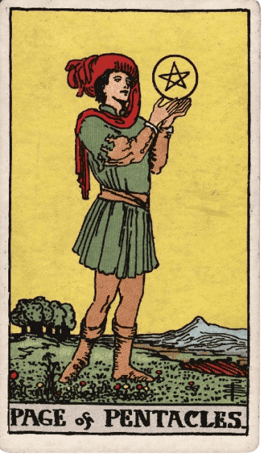 Page of Pentacles Upright Meaning