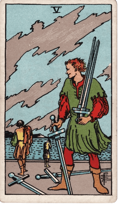 Five of Swords Upright Meaning