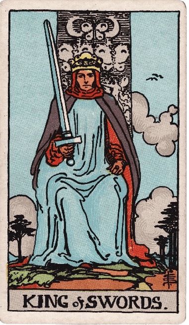King of Swords Upright Meaning