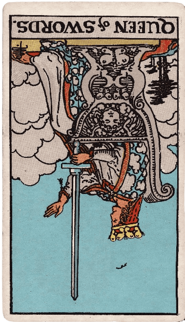 Queen of Swords Reversed Meaning