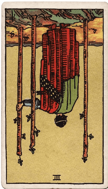 Three of Wands Reversed Meaning