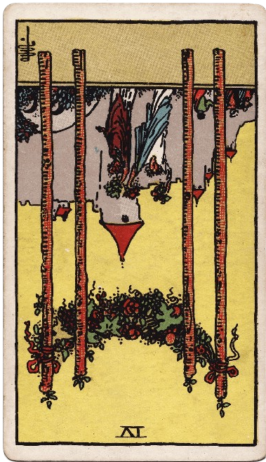 Four of Wands Reversed Meaning