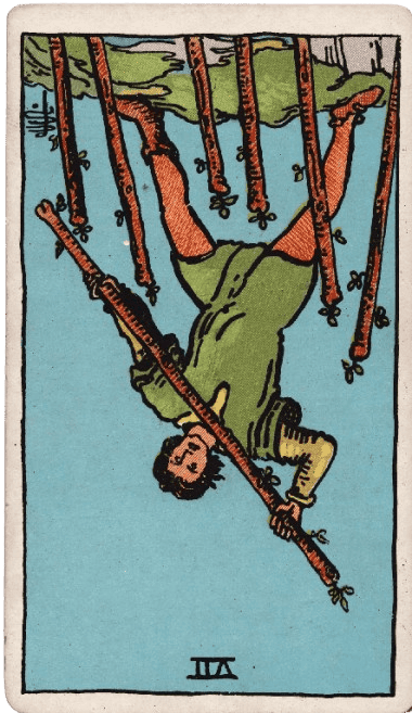 Seven of Wands Reversed