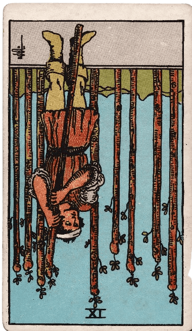 Nine of Wands Reversed
