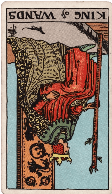 King of Wands Reversed Meaning
