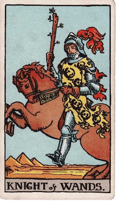 Knight of Wands Upright Meaning
