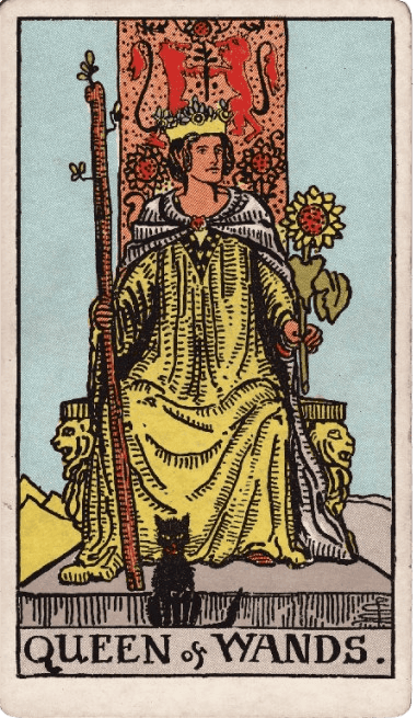 Queen of Wands Upright Meaning
